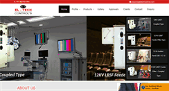 Desktop Screenshot of eltechcontrols.com